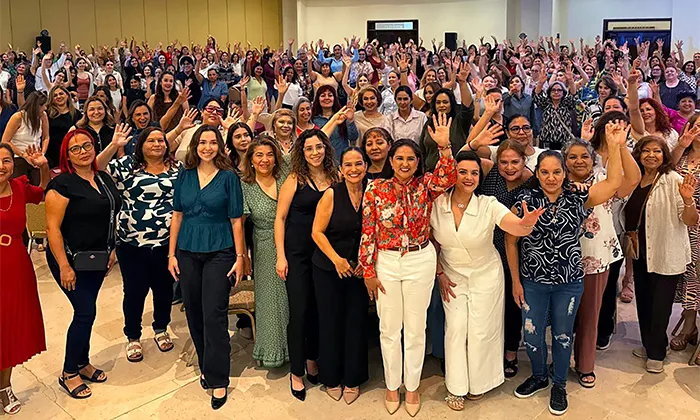 Las mujeres son el corazón de la Transformación; Resalta Celida López