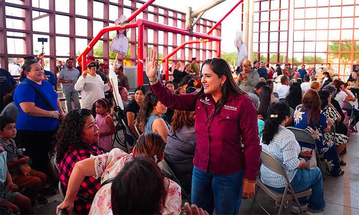 Respaldan en San Luis Río Colorado a Celida López para coordinar los comités de defensa de la 4T