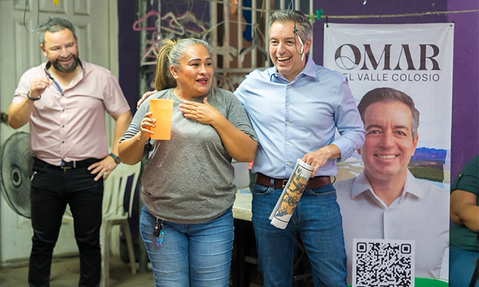 Mantiene Omar Del Valle Colosio diálogo ciudadano desde colonias de Hermosillo