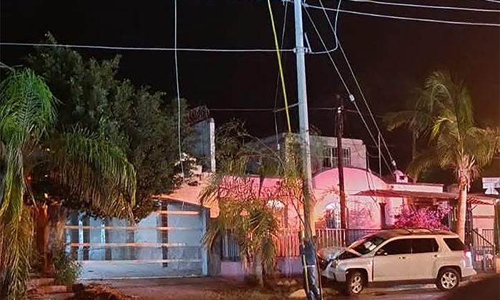 Choca y deja sin luz a nueve colonias al sur de Guaymas