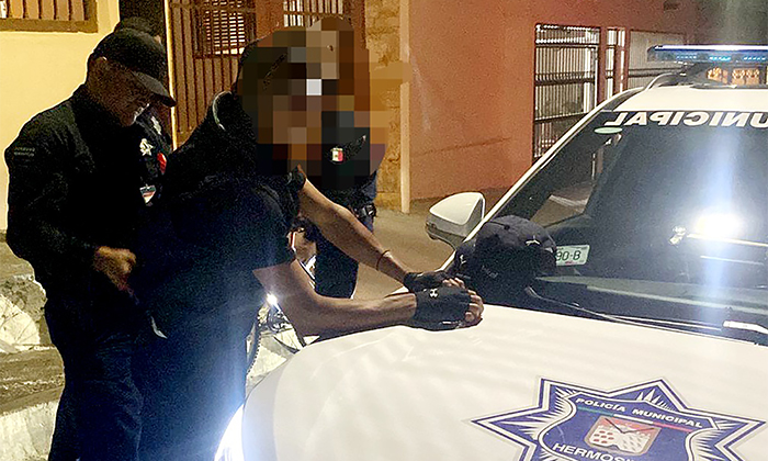 Apresan a agresor de expareja en la colonia La Cholla