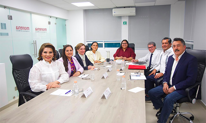 Resalta Lorenia Valles unidad de la 4T durante encuentro con dirigencia nacional