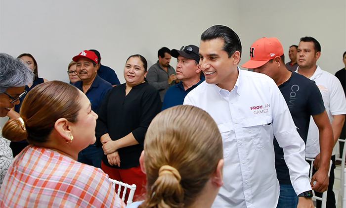 Resalta resultados de recorridos a “ras de tierra”; Froylán Gámez Gamboa