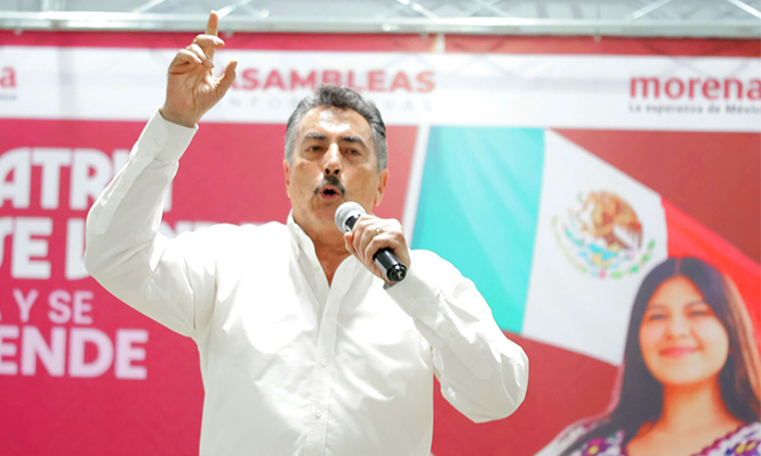 “Morena no nació en una fecha, nació del pueblo”;Asevera Javier Lamarque en Agua Prieta