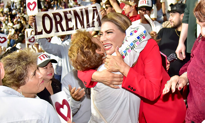 Morena es la esperanza de México: Lorenia Valles