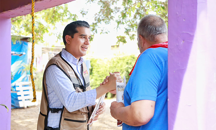 Recorre Froylán Gámez el sur de Sonora