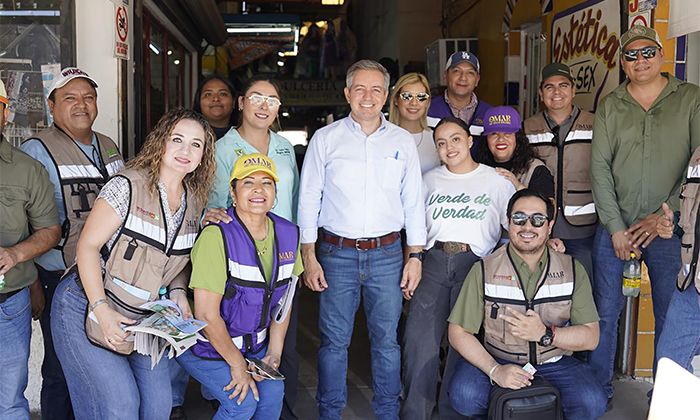 Estrecha Omar del Valle diálogo con ciudadanía en distintos sectores de Hermosillo