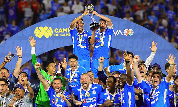 Se corona Cruz Azul Campeón de Campeones tras derrotar 3-1 a Diablos Rojos