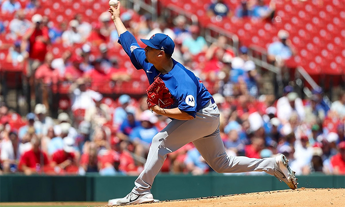 Apoya lanzador mexicano a Cachorros; Dominan 4-2 a Cardenales
