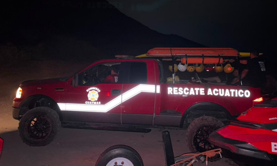 Realizan búsqueda de bañista en San Carlos