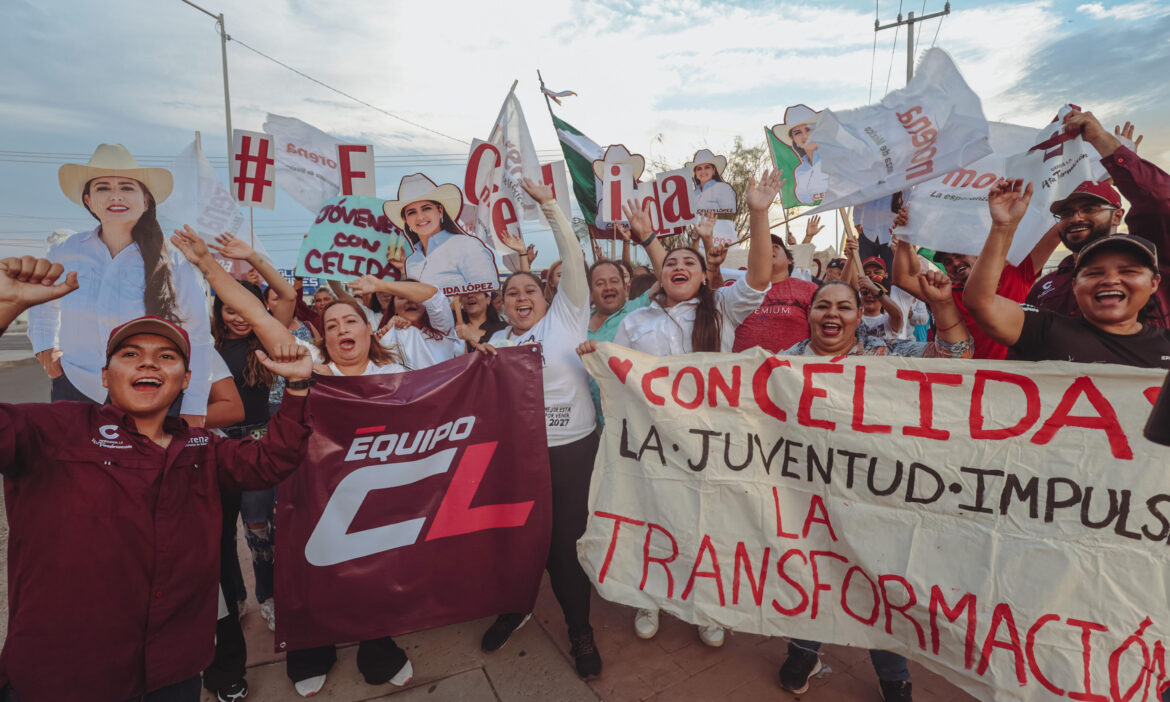 Recibe Celida López respaldo en todo Sonora