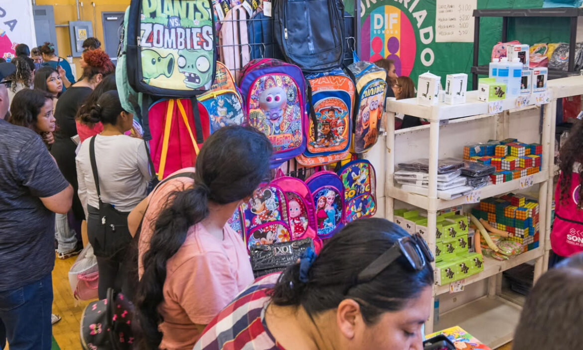 Concluye Bazar Escolar de DIF Sonora tras dos ediciones