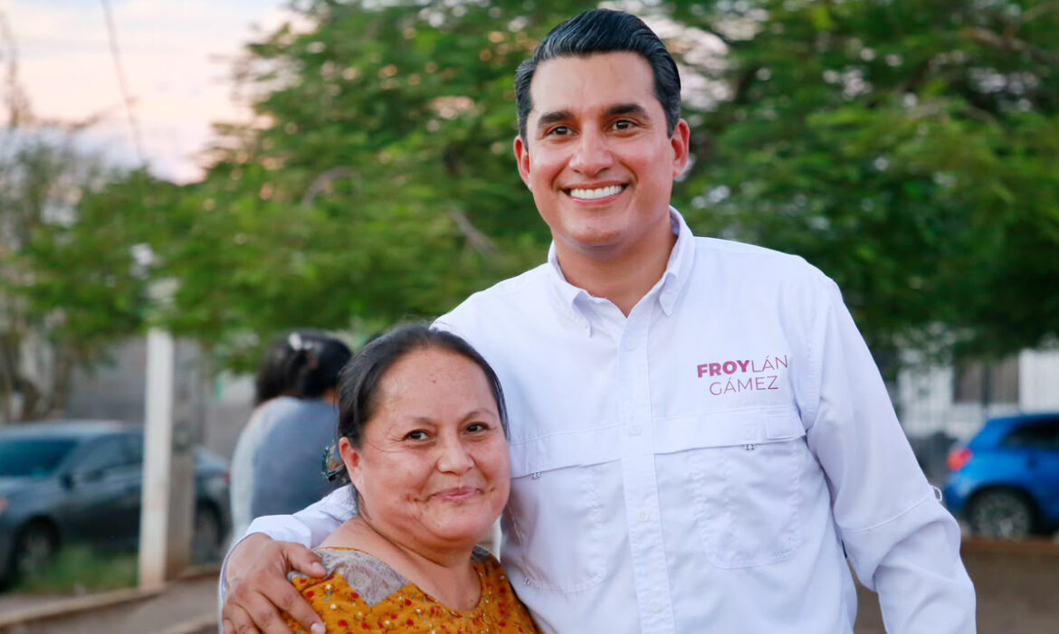 Suma Froylán Gámez respaldo y confianza en recorridos por Hermosillo