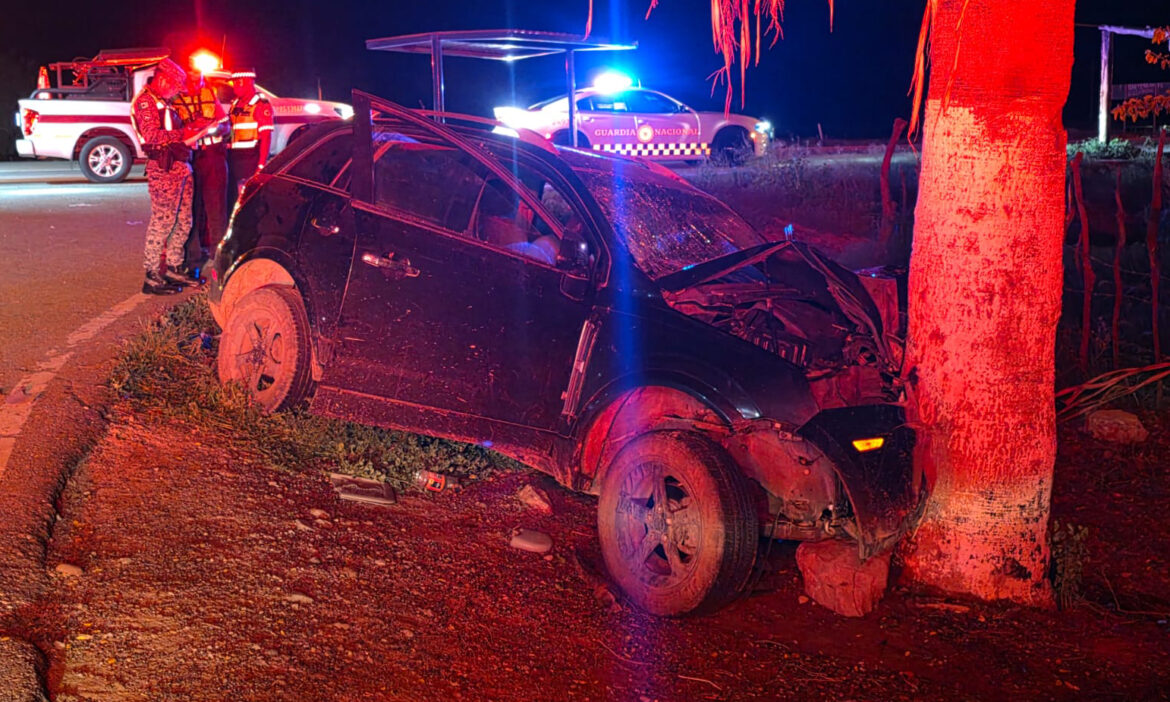 Resultan siete personas heridas en accidente en camino a las Guásimas