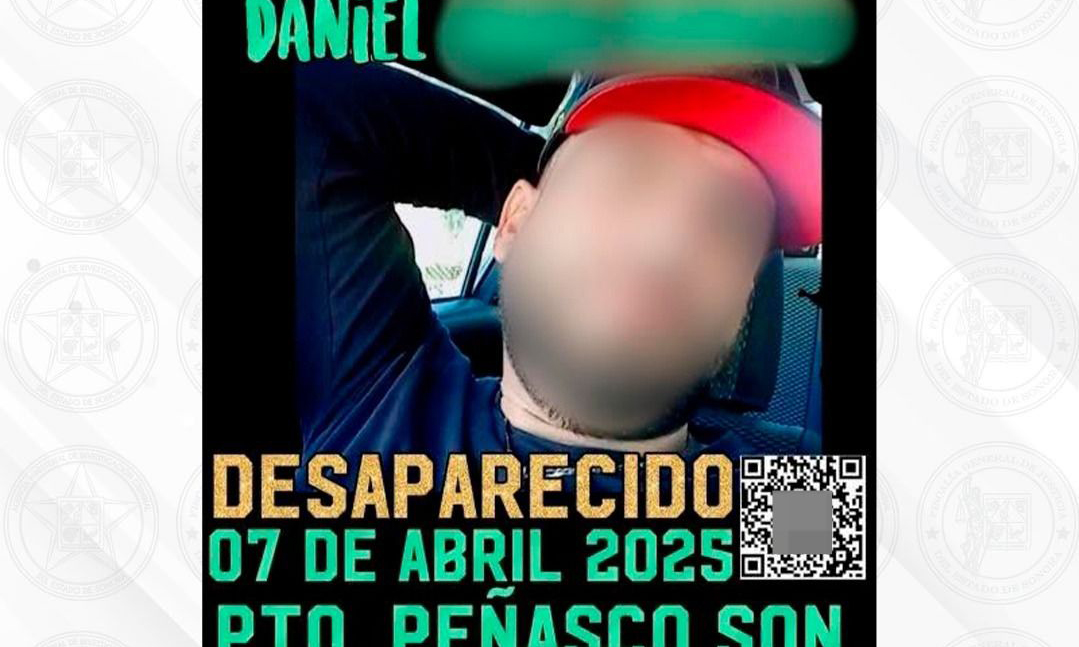 Hallan a joven con reporte de extravío en Puerto Peñasco