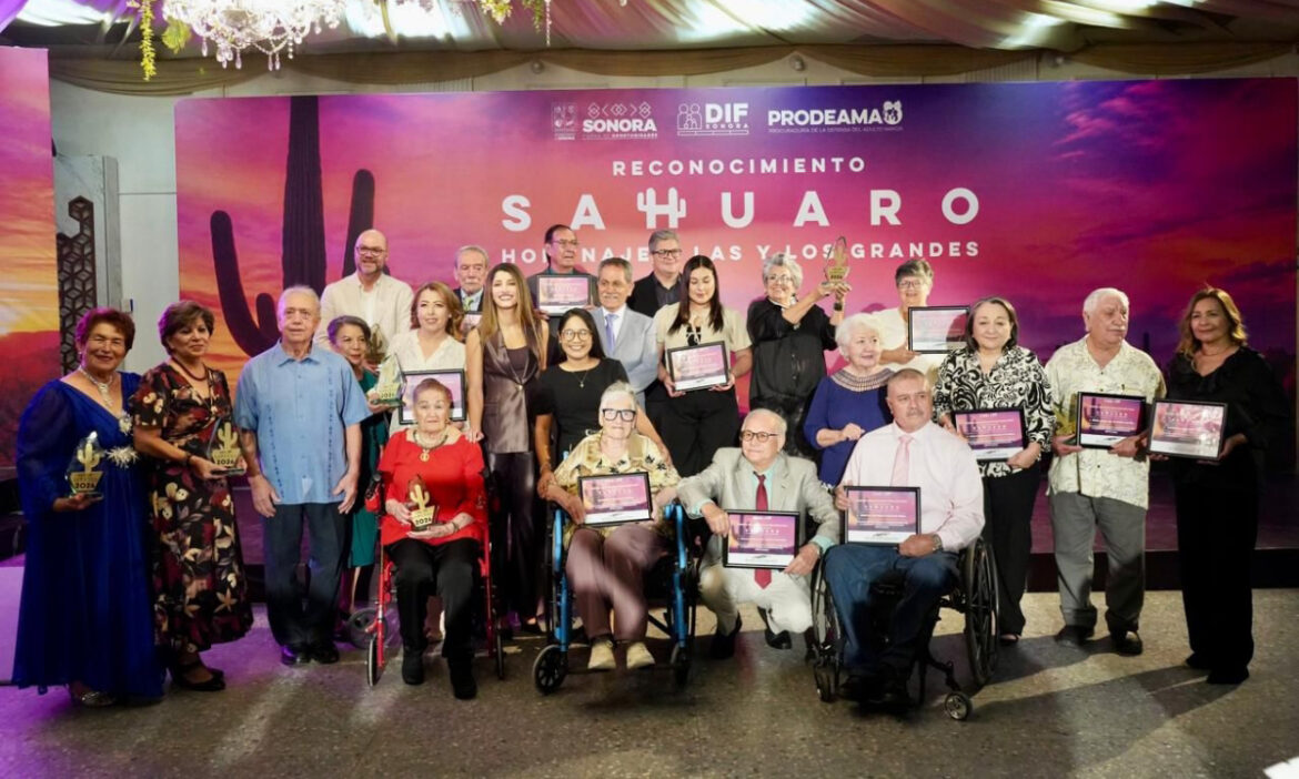Entrega DIF Sonora reconocimiento Sahuaro 2026 a 20 destacados sonorenses