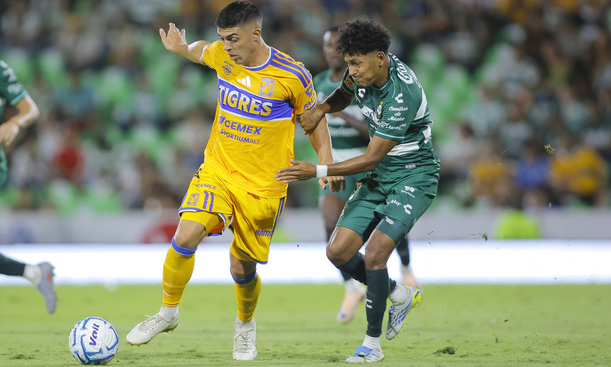 Santos y Tigres empatan a cero en insípido encuentro