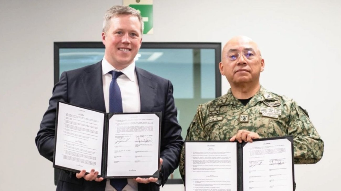 Ronald Johnson destaca acuerdo entre México y EU para adquirir drones