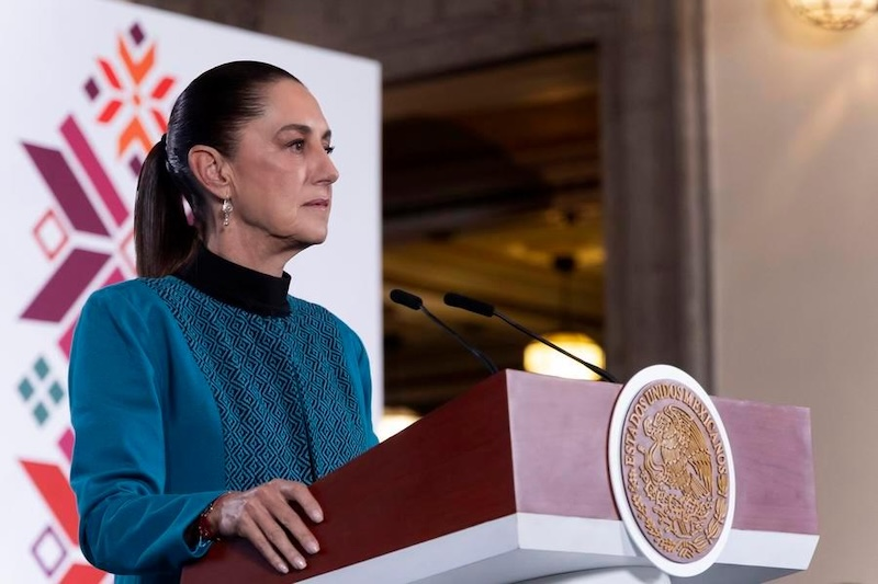 Sheinbaum pide fortalecer a Norteamérica sin aranceles