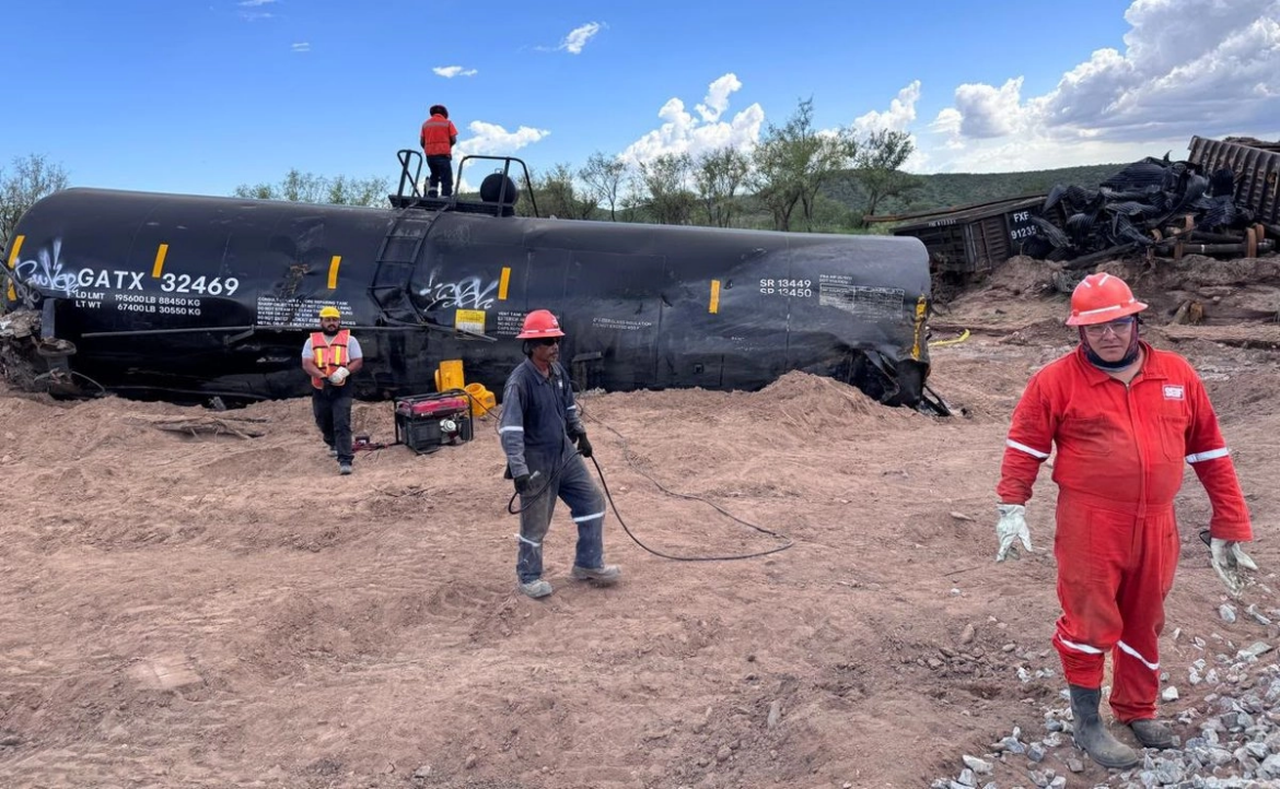 Semarnat ordena a Ferromex reparar daño ambiental en Sonora