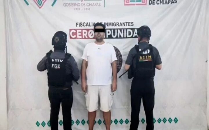 Capturan en Chiapas a presunto líder del Barrio 18
