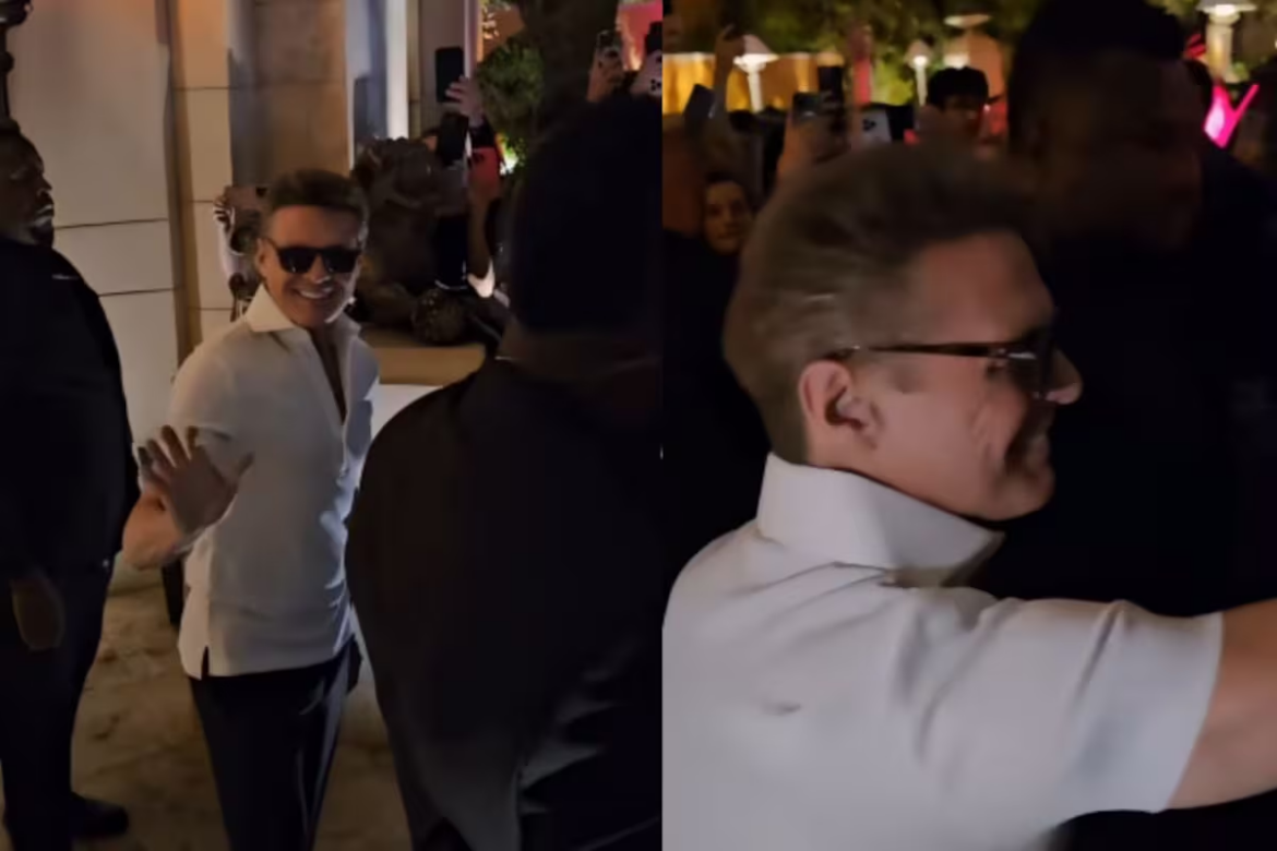 Luis Miguel emociona a fans con saludo sorpresa en Las Vegas