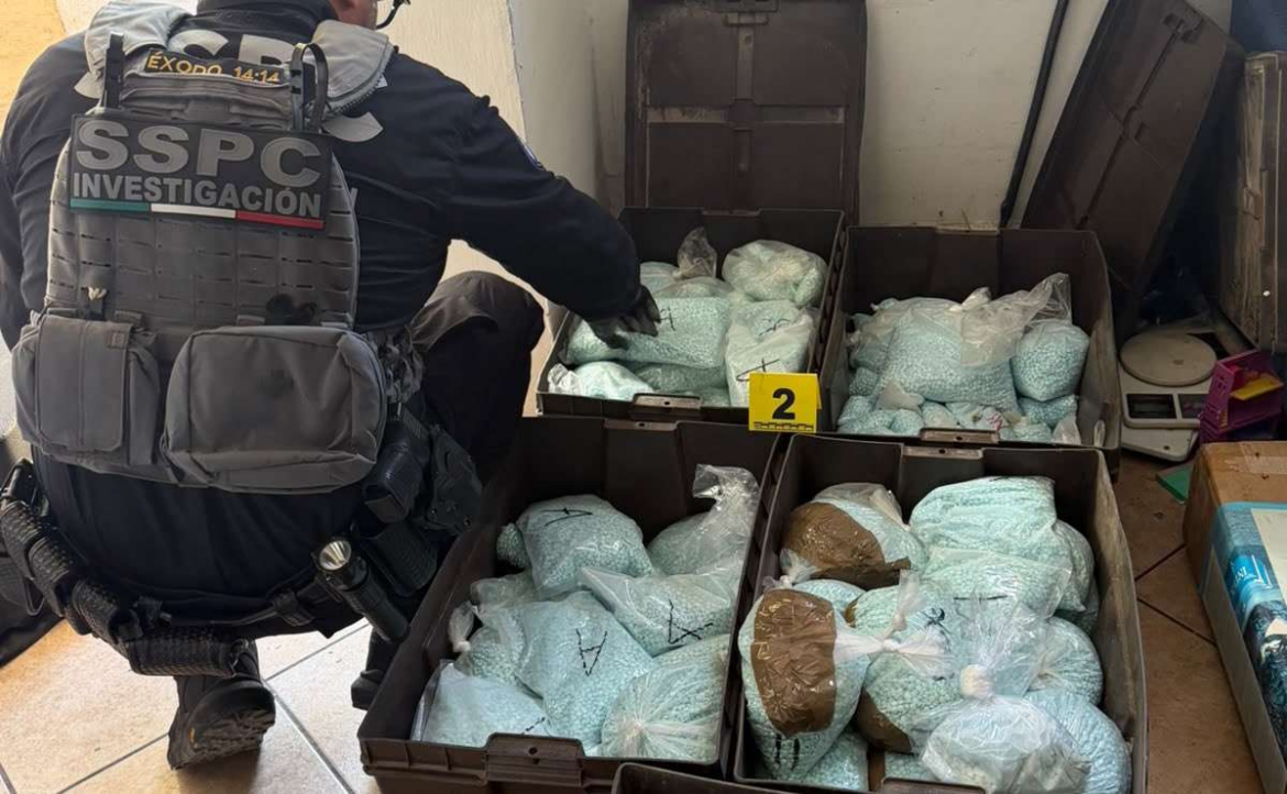 Comando Norte de EU elogia decomiso de fentanilo en Mexicali