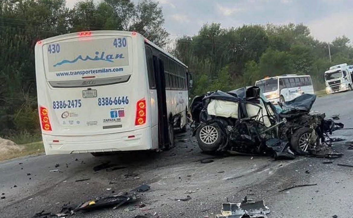 Choque en Pesquería, Nuevo León, deja tres muertos