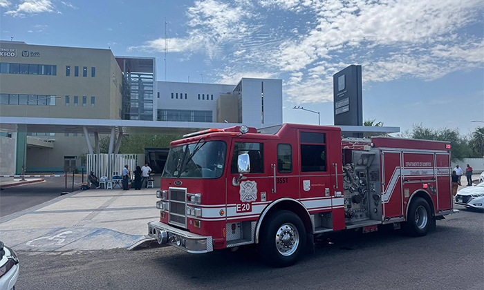 Desalojan a personas del Hospital de Especialidades tras activarse alarma de incendio