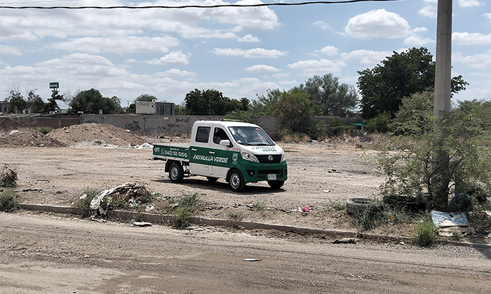 Gobierno de Hermosillo refuerza atención a baldíos y basureros clandestinos