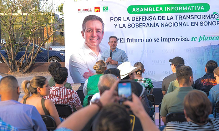 Omar Del Valle Colosio fortalece su presencia en Sonora con más de 200 actividades