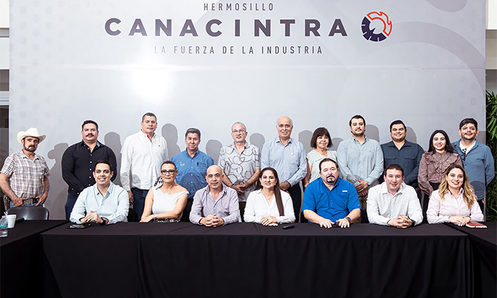 Reconocen capacidad y experiencia de Celida López; Agremiados de la Canacintra