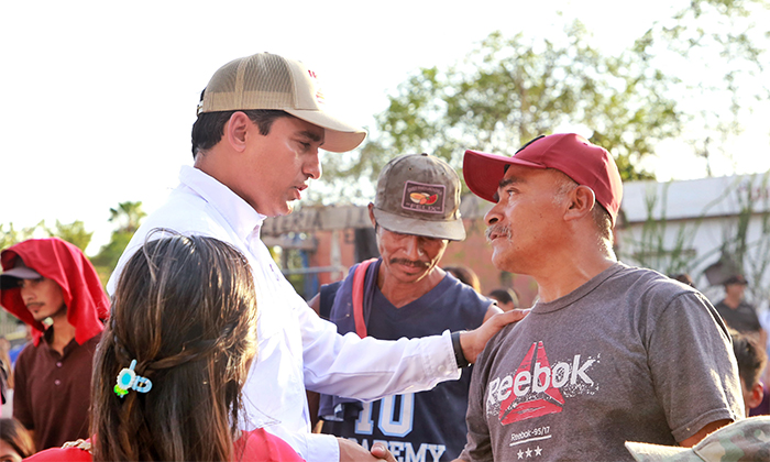 Resalta Froylán Gámez potencial económico de Miguel Alemán durante recorrido por La Costa