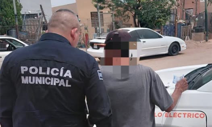 Atrapan a sexagenario con arma prohibida en la colonia El Sahuaro