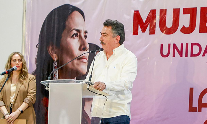 Reconoce Javier Lamarque la fuerza de las mujeres de Sonora en defensa de la soberanía nacional