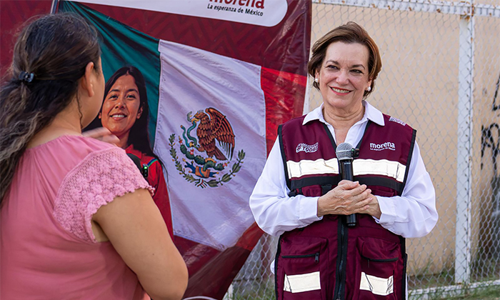 Resalta María Dolores del Río contacto ciudadano tras recorridos por la entidad