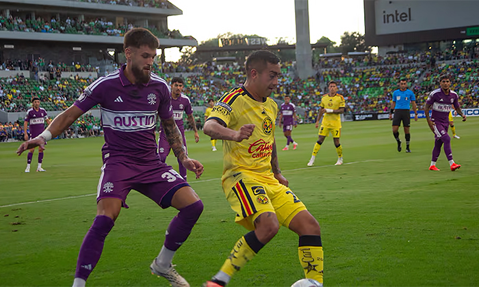 Avanza América en la Leagues Cup tras empatar con Austin