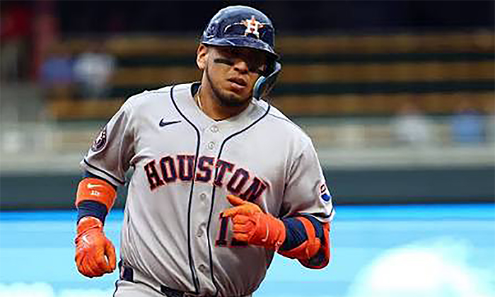 Aporta Paredes carrera en triunfo de Astros; Derrotan 6-3 a Mets de Nueva York