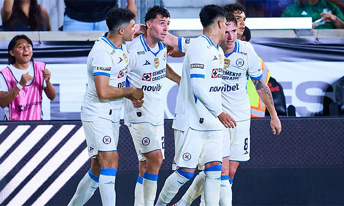 Se impone Cruz Azul por mínima a Nueva York FC en la Leagues Cup