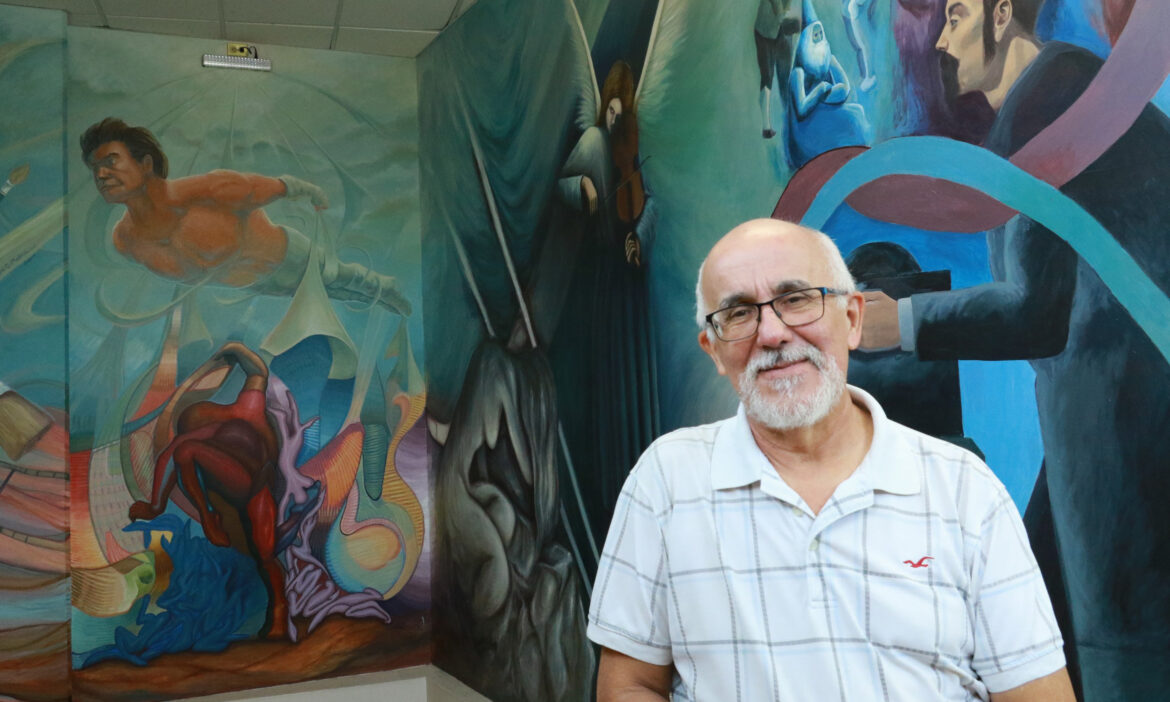 Académico de Artes Plásticas de la Unison realiza estancia en Universidad Complutense de Madrid