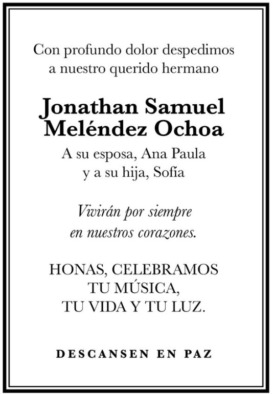 Camilo Séptimo lamenta asesinato de Jonathan “Honas” Meléndez y su familia en Atizapán