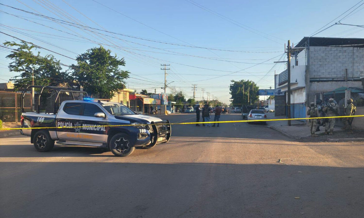 Asesinan a balazos a hombre en Cajeme