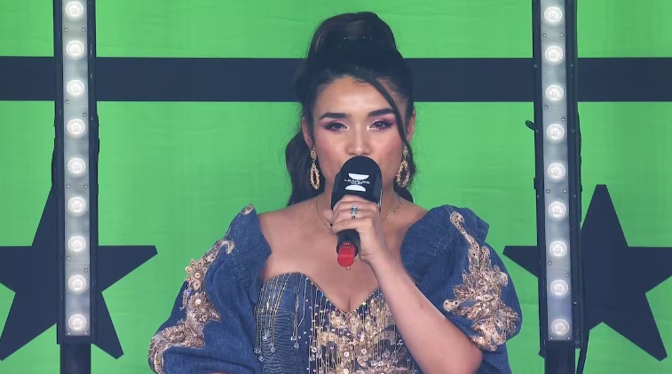 Gabriela Sepúlveda interpreta el Himno Nacional en la final de la Leagues Cup 2026