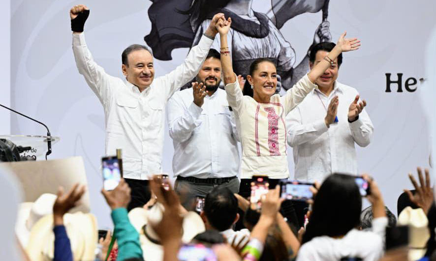 Sheinbaum y Durazo hacen historia en Sonora