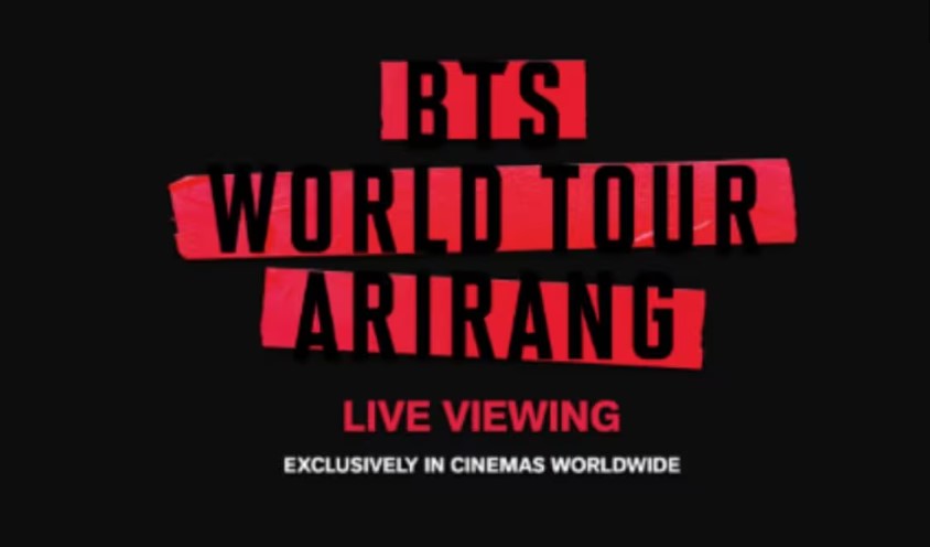 BTS llevará su gira ARIRANG a los cines de México