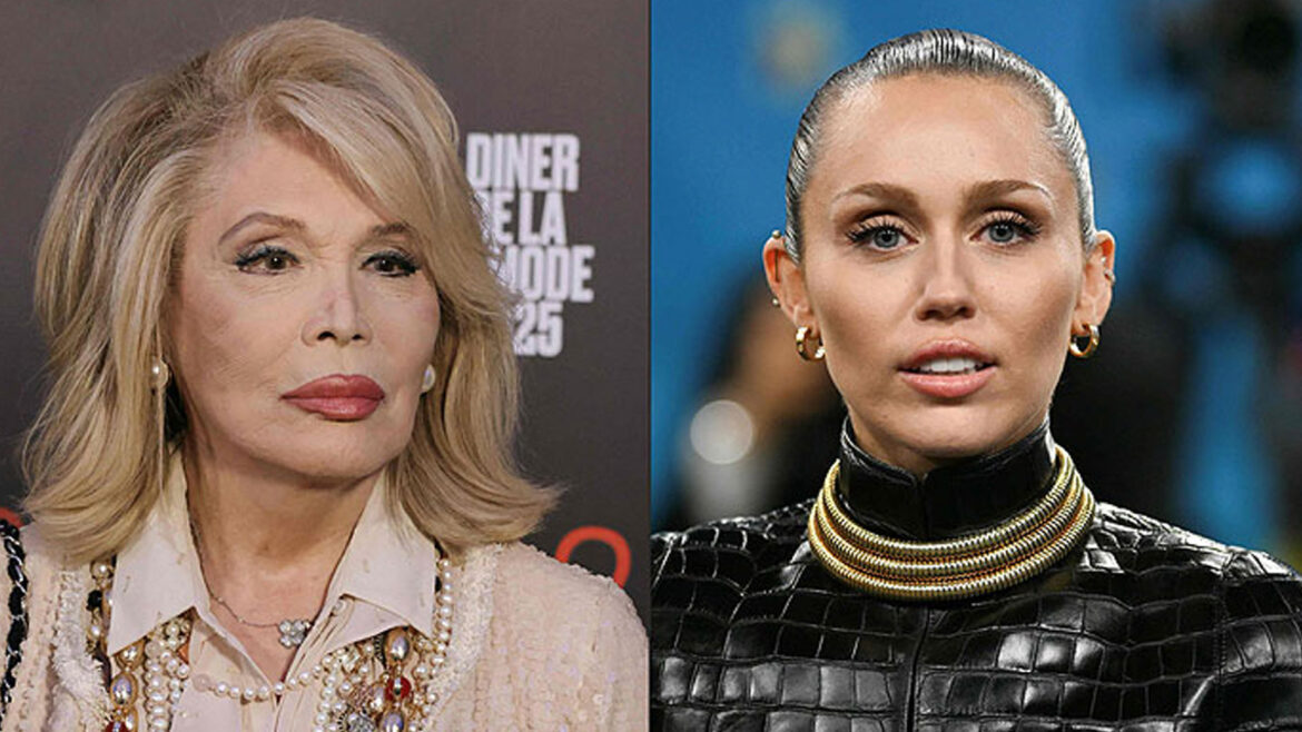 Amanda Lear acusa a Miley Cyrus