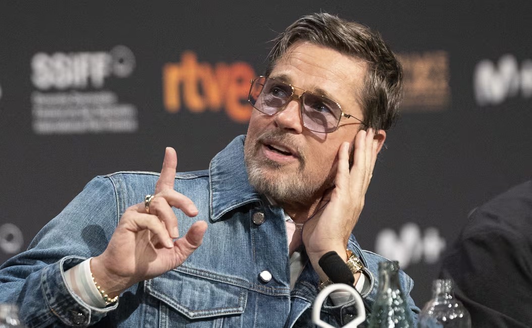 Brad Pitt llega a San Sebastián