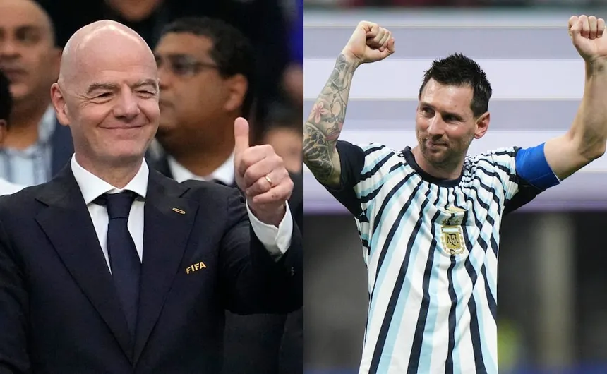 Infantino dedica emotivo mensaje a Messi tras su retiro de Argentina