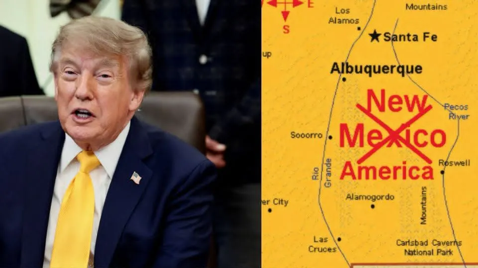 Trump propone llamar “Nueva América” a Nuevo México