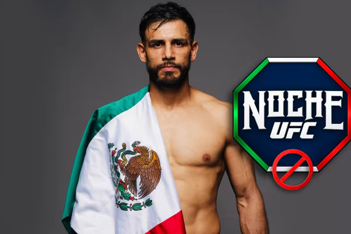 Yair Rodríguez se baja de la Noche UFC por una lesión
